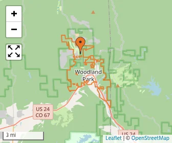 Area schools map
